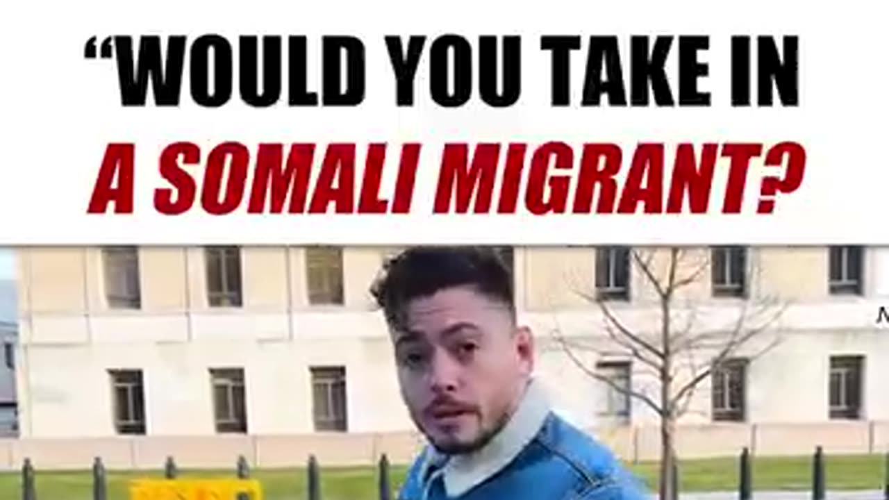 ASKING LIBERALS IN WASHINGTON DC: "WOULD YOU TAKE IN A SOMALI MIGRANT?