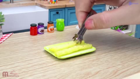 🍗 So Cripsy Miniature Cheetos Chicken Popcorn Recipe ASMR Cooking Mini Food_part1