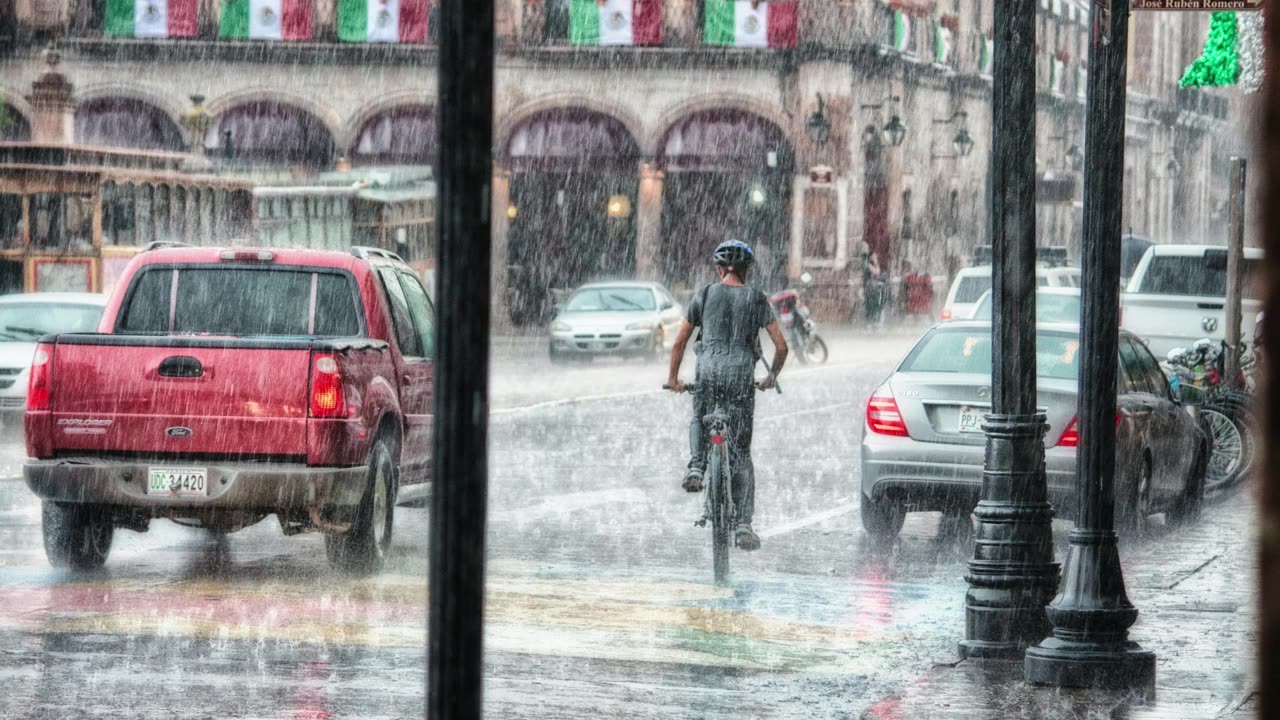 Rain and Cars (ASMR & Ambience)