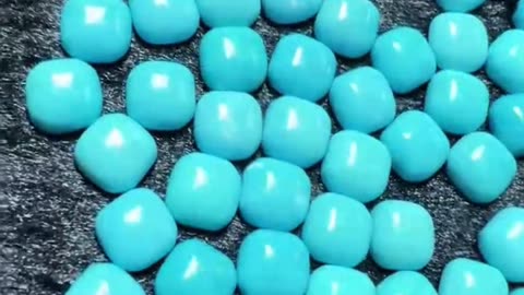 2025-0317-01 Natural Mineral Turquoise Raw Material Round Beads