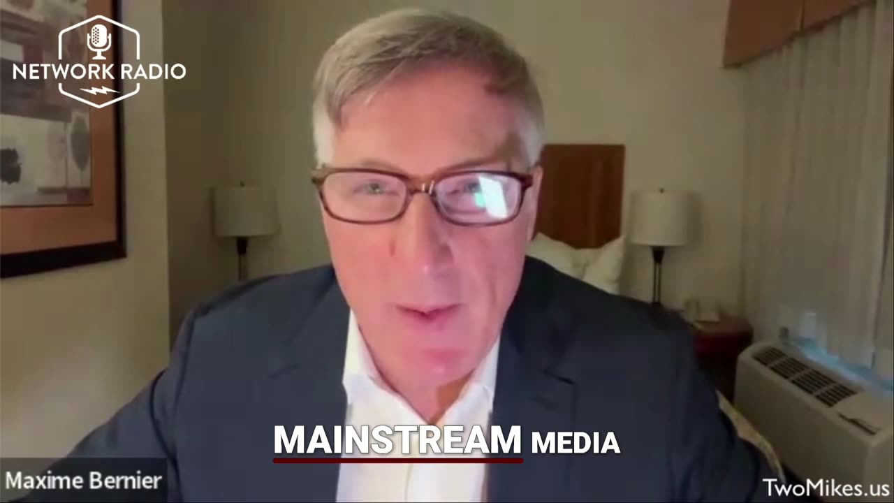 Maxime Bernier Says Media Are Leftist Propagandists, Pledges Common Sense Revolution in Parliament
