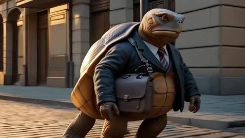 Walking tortoise