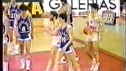 "España vs Yugoslavia" EuroBasket 1985 (05 de Junio, 1985)