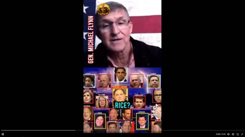 General Flynn wants Justice and he's naming names...