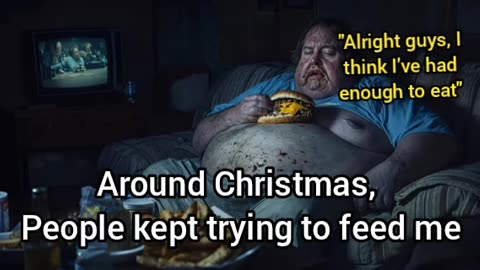 Around Christmas Time, People Kept Feeding Me