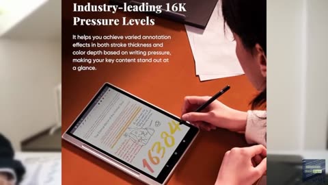XPPen 3 in 1 Color Digital Notebook 10.95'' Paper Note Taking Tablet with 16384