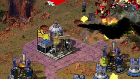 MASSIVE AIR SHIP ATTACK INCOMING - Red Alert 2: Yuri's Revenge