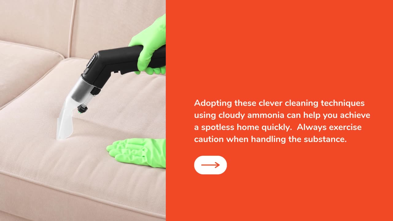How To Clean With Cloudy Ammonia
