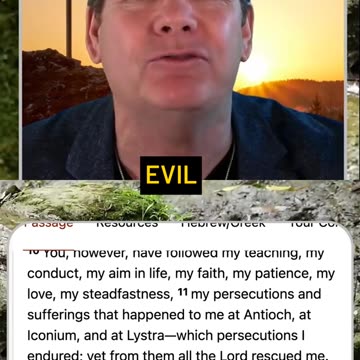 Living a godly life in Christ? 🙏 Expect persecution! 😤