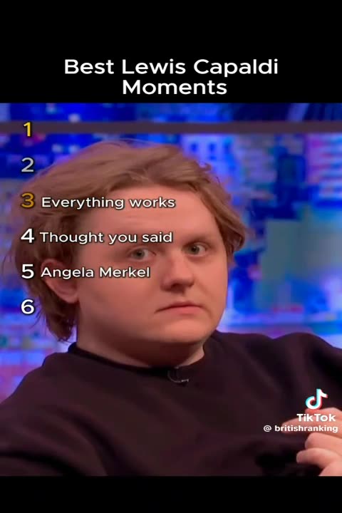 best Lewis Capaldi moments