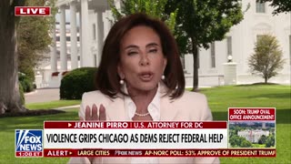 'SHOULD BE ASHAMED!': Pirro sends fiery message to Dems