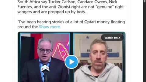 Pro-Israel Commentators Claim Anti-Zionist Conservatives Are Bot-Driven Phonies