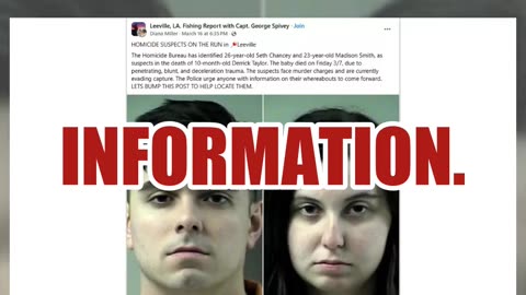 Fact Check: 'Homicide Suspects On The Run' Posts Naming 'Seth Chancey' And 'Madison Smith' Are Scam