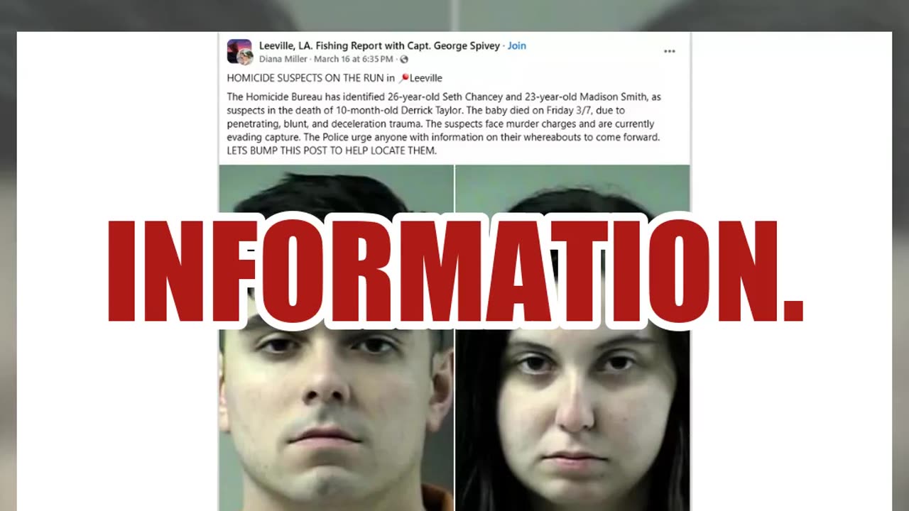Fact Check: 'Homicide Suspects On The Run' Posts Naming 'Seth Chancey' And 'Madison Smith' Are Scam