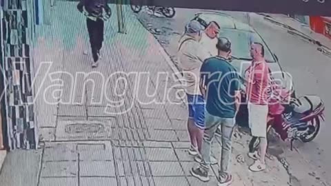 Revelan video clave del asesinato de un comerciante en San Francisco, Bucaramanga