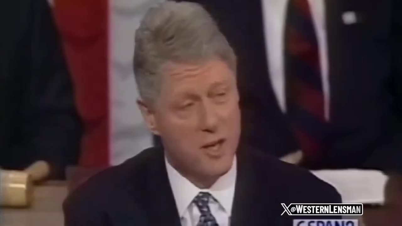 Bill Clinton Against Illegal Immigration in 1995