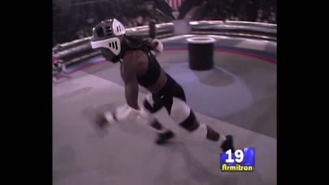 Brutal Hits & Big Tackles! Powerball Mayhem in American Gladiators 🏈🔥 