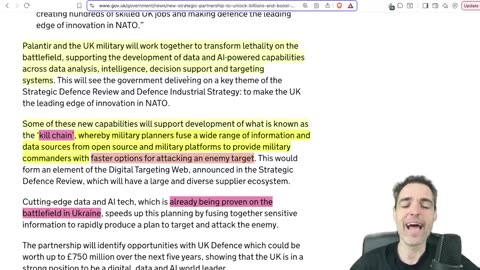 UK_Palantir to Transform Lethality, Accelerate Kill Chain