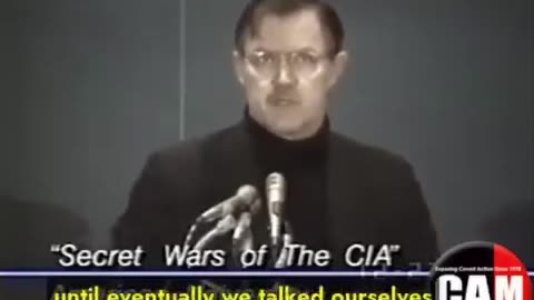 former CIA officer John Stockwell exposed the Agency's bloody record