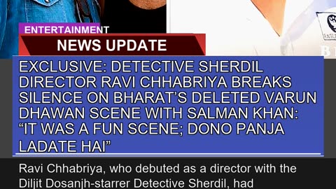 Exclusive Detective Sherdil Director Ravi Chhabri