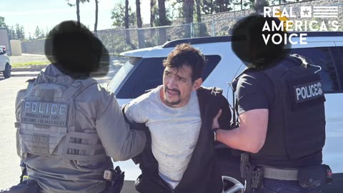 Illegal Alien Released From Sanctuary City Los Angeles Jail House Runs as Soon as He's Out the Door