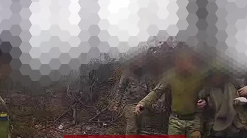 Ukrainian Paratroopers Evacuating Wounded Soldier with Robotic Vehicle