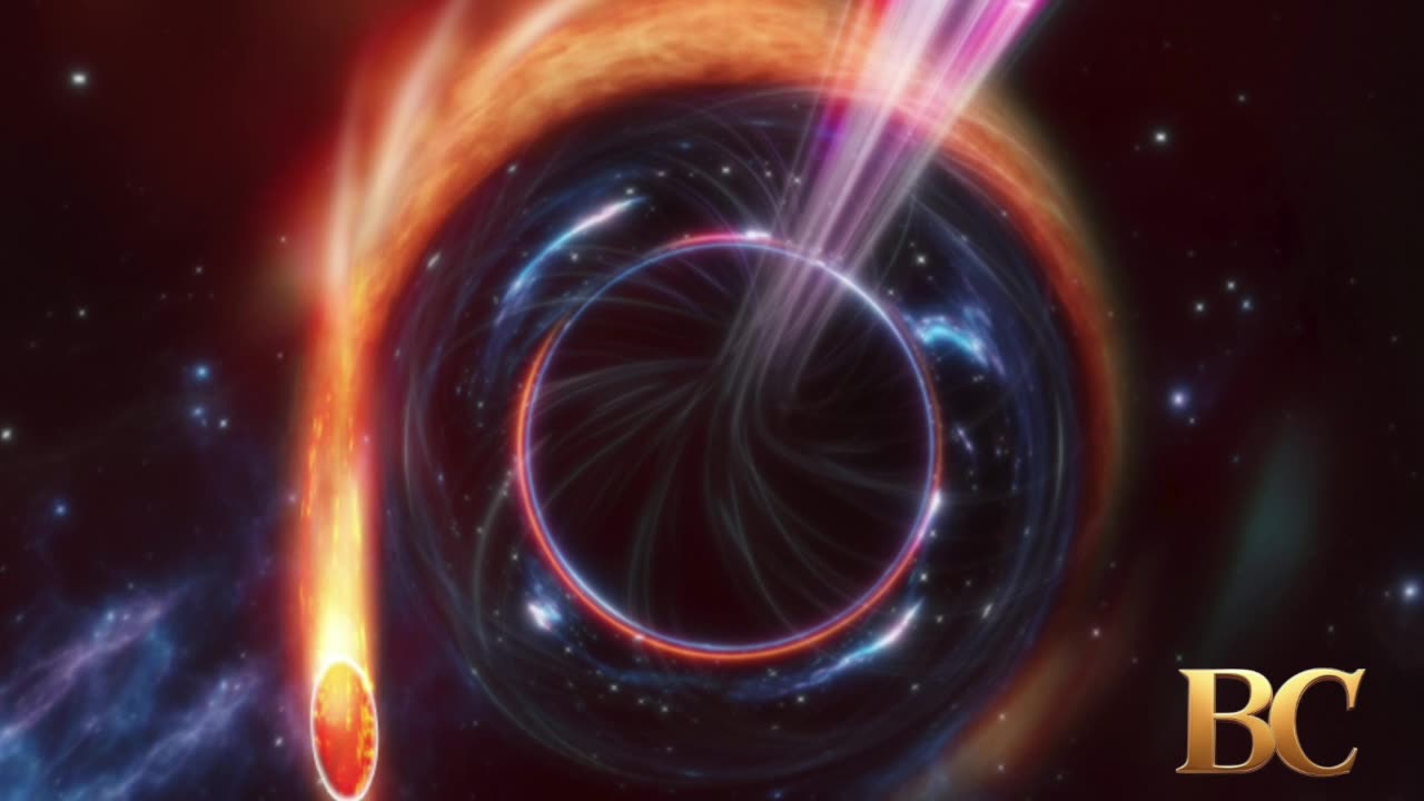 NASA spacecraft spots monster black hole bursting with X-rays