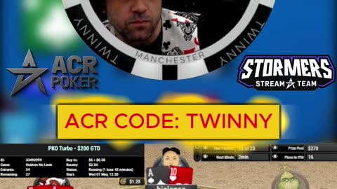 I like the way there's 3 aces out there