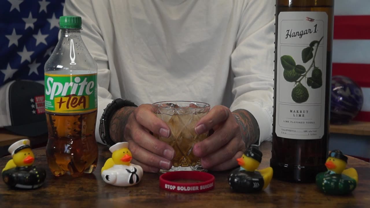Jerome Sochowski - Hangar 1 Makrut Lime Rum & Sprite + Tea