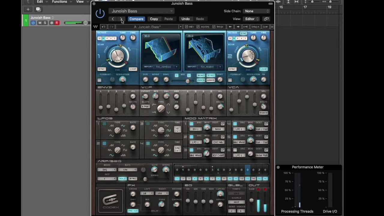 Exploring Waves CODEX Wavetable Synthesizer - All the Presets | Demo - Test / Hidden Gem