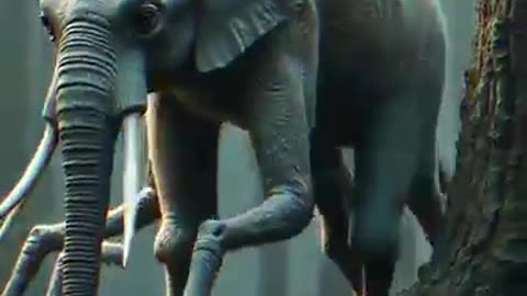 Majestic Creatures Transformed: Glittering Gem Wonders!