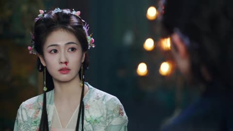 Fan Yue & Bai shuo moonlight mystique Fan Yue finds out about nosebleeds episode 15