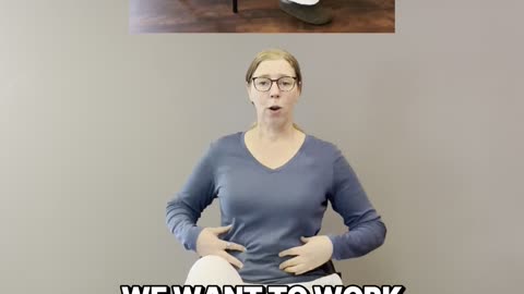 Core work without leavin’ your chair?