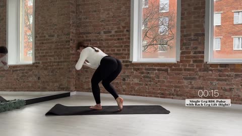 11-Min Booty & Legs Workout ｜ Pilates Power ｜ No Equipment