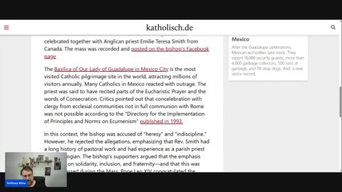 Bishop Orders Catholics To Stop Opposing Heresy