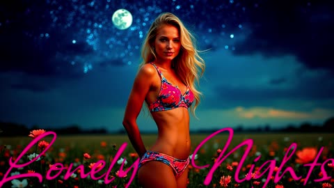 Electronic Music. Song Lonely Nights.