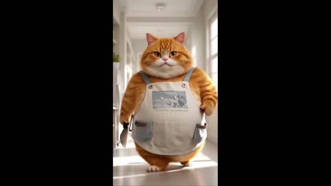 Cat's Mischief: The Kitten and His Friends in Action!?