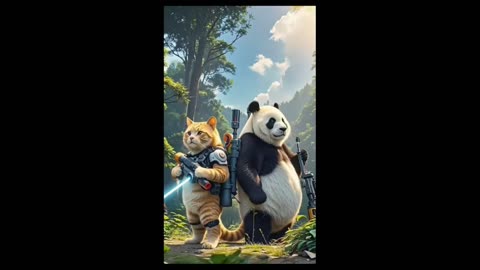 Cat's Mischief: The Kitten and His Friends in Action!?