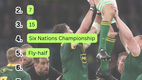 ULTIMATE Rugby Union Quiz: 8 Questions Only True Fans Can Answer