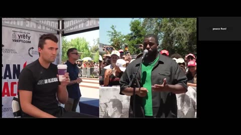 Charlie Kirk says CRT is fake news (Critical Race Theory)