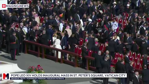 Vice President JD Vance and Secretary Marco Rubio attend Pope Leo XIV Inaugural Mass in Vatican City