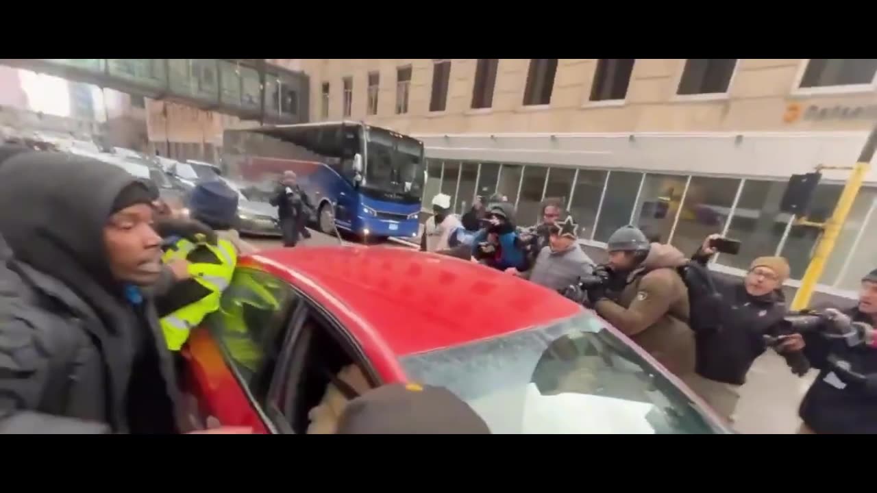 Leftist Mob Attacks Random Driver in Minneapolis Over Suspected Conservatism