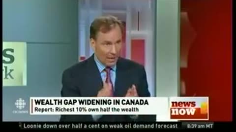 CBC 10 percent of Canadians Own 50 percent of Canada's Wealth