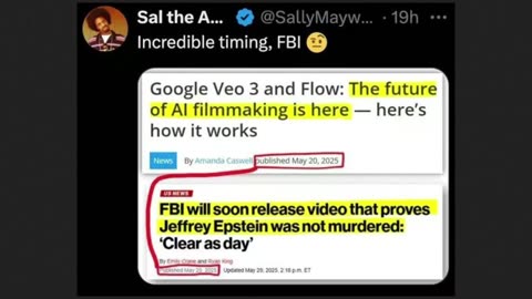 Jeffrey Epstein Prison Cell (AI?) Video - The Conspiracy Began