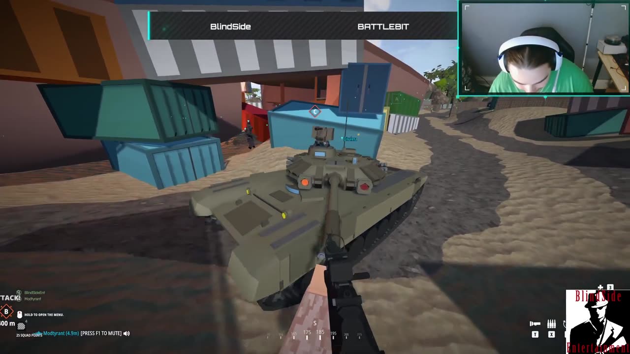 A Real Tank #foryou #gaming #battlebitremastered #yjc #blindside #twitch #reels #shorts
