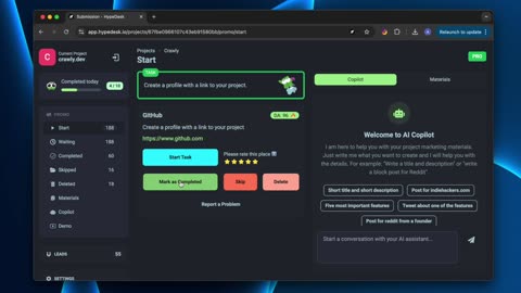 HypeDesk Demo or How to Promote Your Startup Without Ads Using HypeDesk 🚀