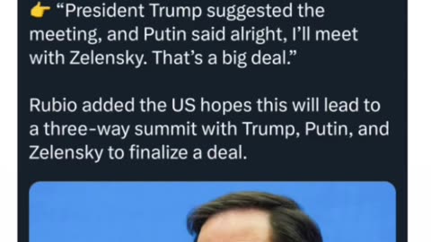 Putin Agrees to Meet Zelensky | Trump Pushes Direct Peace Talks