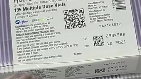 Whistleblower that worked at Pfizer shows you the glowing vials
