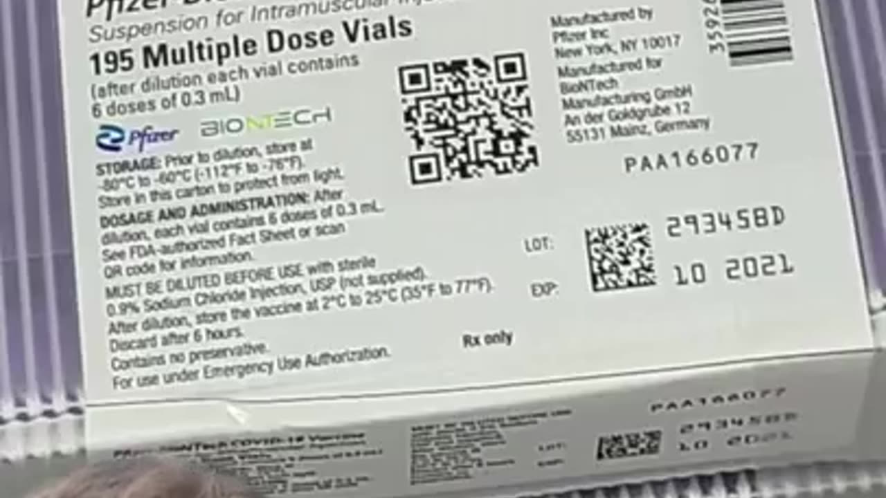 Whistleblower that worked at Pfizer shows you the glowing vials