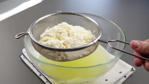 Add Lemon to Milk Quick and Easy Way to Make Cottage Cheese and Crepes!